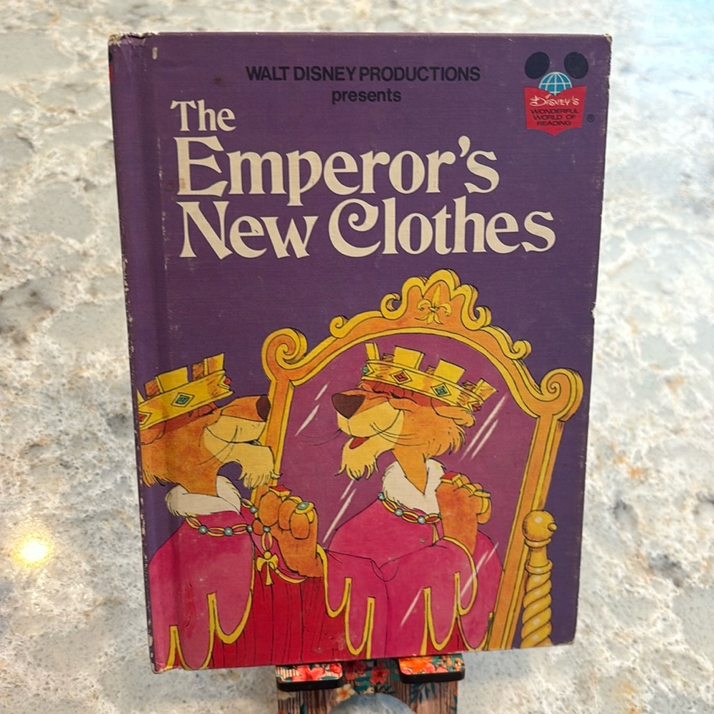 Walt Disney Productions: The Emperor’s New Clothes children’s book